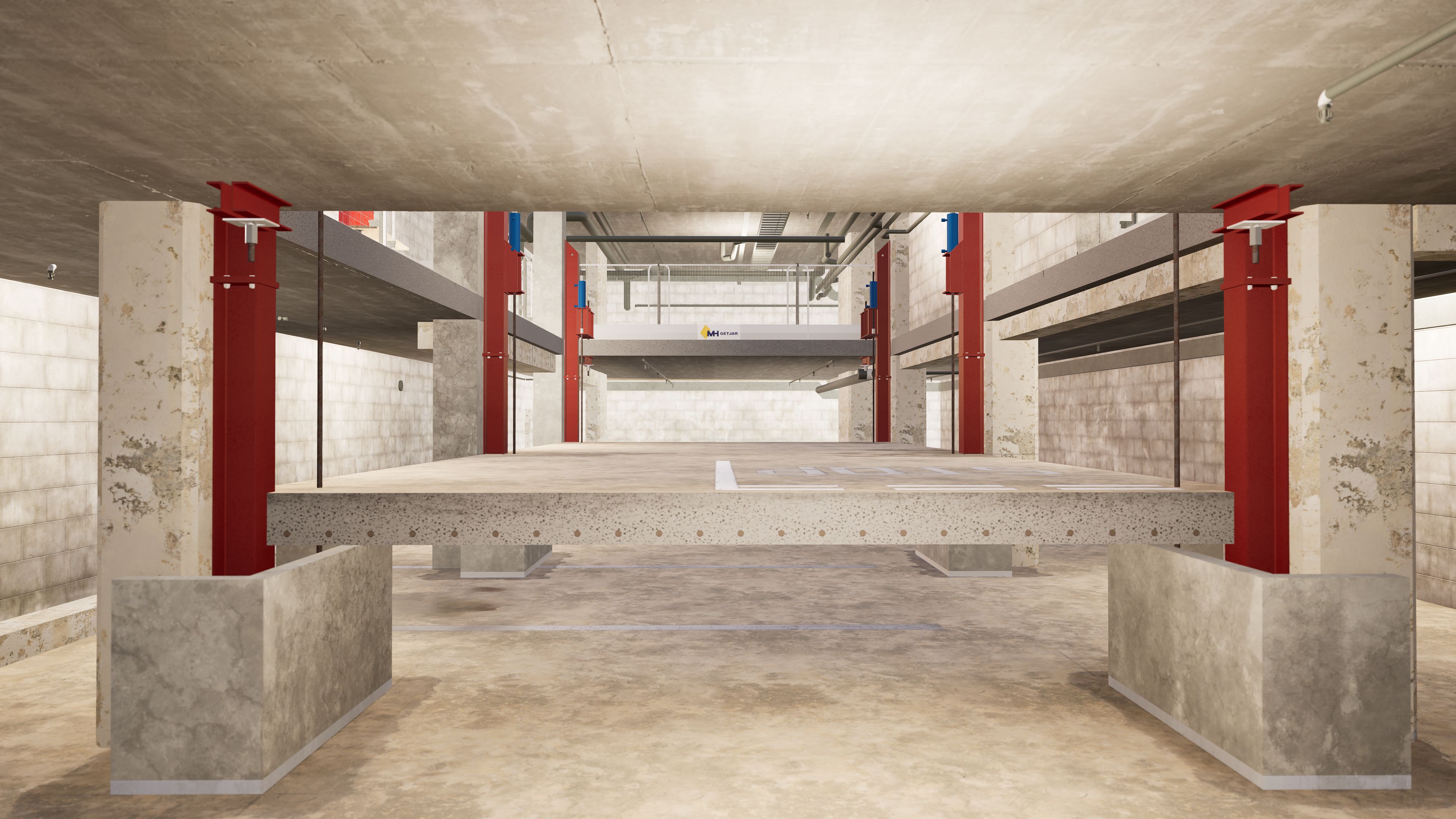 Brunswick Centre structural engineering image