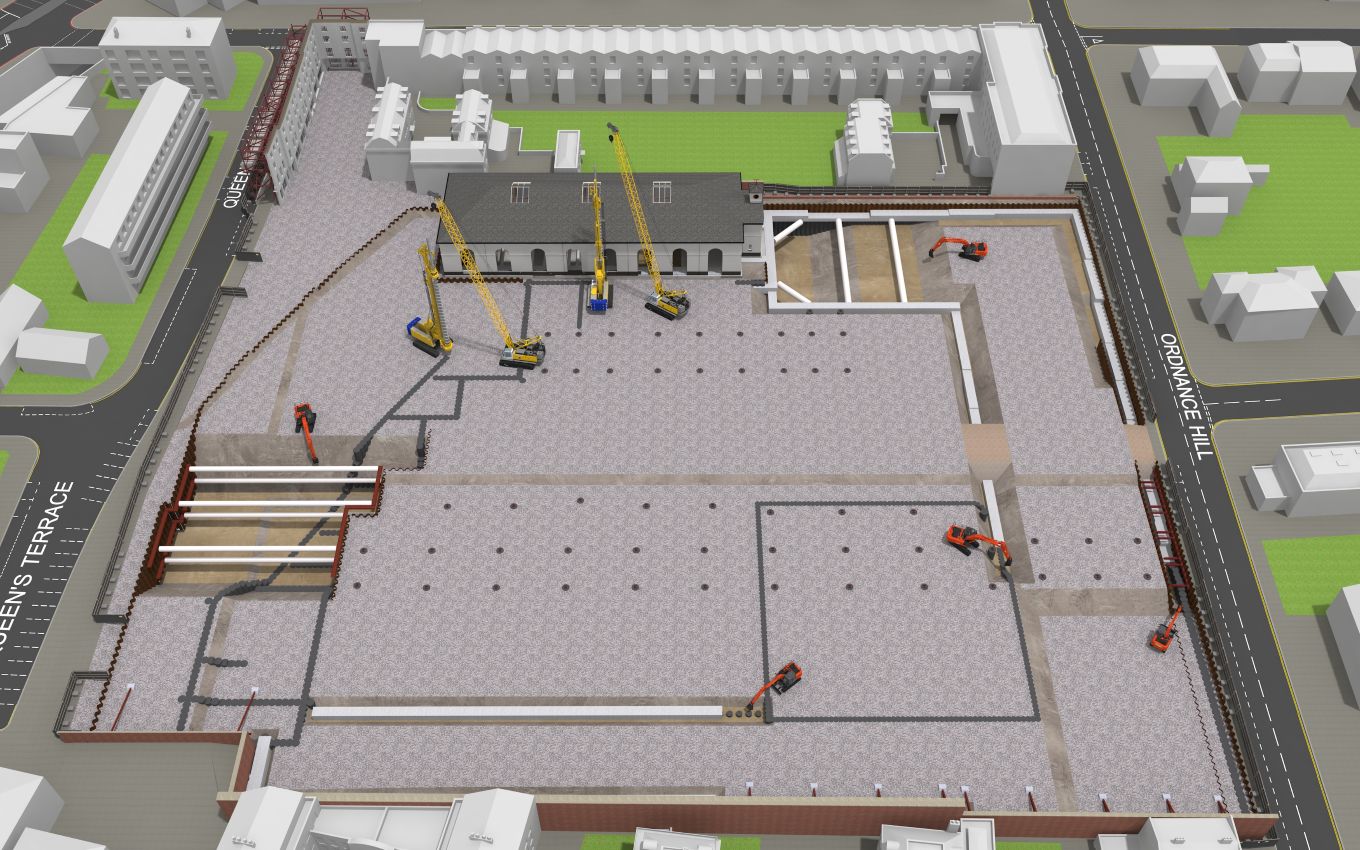 Step 2 Extended Excavation