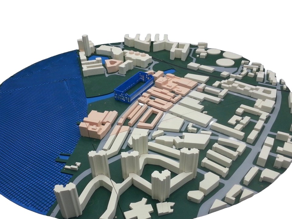 Structural analysis model illustration